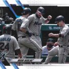 Miami Marlins 2021 Topps #172 Baseball Team Card Miami Marlins 2021 Topps #172 Baseball Team Card