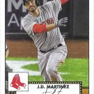 J.D. Martinez 2021 Topps 1952 Redux #T52-12 Boston Red Sox Baseball Card