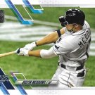 Austin Meadows 2021 Topps #86 Tampa Bay Rays Baseball Card