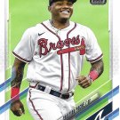 Cristian Pache 2021 Topps Rookie #187 Atlanta Braves Baseball Card
