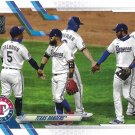 Texas Rangers 2021 Topps #283 Baseball Team Card
