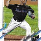 Sixto Sanchez 2021 Topps Rookie #25 Miami Marlins Baseball Card