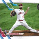 Patrick Sandoval 2021 Topps #16 Los Angeles Angels Baseball Card Patrick Sandoval 2021 Topps #16 Los Angeles Angels Baseball Card