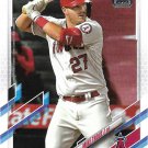 Mike Trout 2021 Topps #27 Los Angeles Angels Baseball Card Mike Trout 2021 Topps #27 Los Angeles Angels Baseball Card