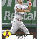 Mike Trout 2021 Topps 1952 Redux #27 Los Angeles Angels Baseball Card
