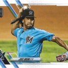Jose Urena 2021 Topps #134 Miami Marlins Baseball Card