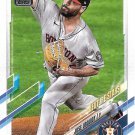 Jose Urquidy 2021 Topps #240 Houston Astros Baseball Card