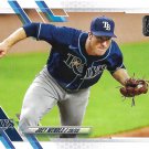 Joey Wendle 2021 Topps #296 Tampa Bay Rays Baseball Card Joey Wendle 2021 Topps #296 Tampa Bay Rays Baseball Card