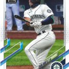 Evan White 2021 Topps Rookie #151 Seattle Mariners Baseball Card Evan White 2021 Topps Rookie #151 Seattle Mariners Baseball Card