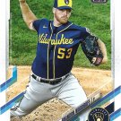 Brandon Woodruff 2021 Topps #135 Milwaukee Brewers Baseball Card