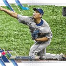 Shun Yamaguchi 2021 Topps #18 Toronto Blue Jays Baseball Card
