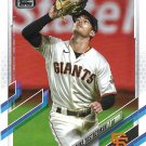 Mike Yastrzemski 2021 Topps #227 San Francisco Giants Baseball Card