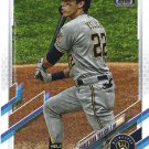 Christian Yelich 2021 Topps #100 Milwaukee Brewers Baseball Card