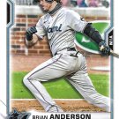 Brian Anderson 2021 Bowman #12 Miami Marlins Baseball Card Brian Anderson 2021 Bowman #12 Miami Marlins Baseball Card