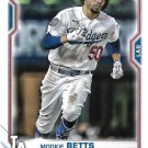 Mookie Betts 2021 Bowman #61 Los Angeles Dodgers Baseball Card Mookie Betts 2021 Bowman #61 Los Angeles Dodgers Baseball Card