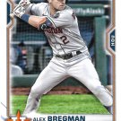 Alex Bregman 2021 Bowman #25 Houston Astros Baseball Card