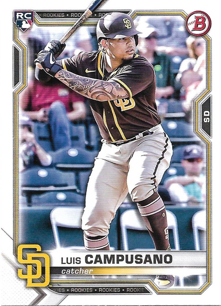 2021 Bowman #53 Mike Clevinger San Diego Padres