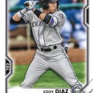 Eddy Diaz 2021 Bowman Prospects #BP-33 Colorado Rockies Baseball Card