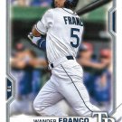 Wander Franco 2021 Bowman Prospects #BP-57 Tampa Bay Rays Baseball Card
