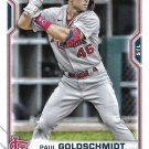 Paul Goldschmidt 2021 Bowman #95 St. Louis Cardinals Baseball Card Paul Goldschmidt 2021 Bowman #95 St. Louis Cardinals Baseball Card