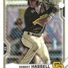 Robert Hassell 2021 Bowman Prospects #BP-120 San Diego Padres Baseball Card