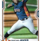 Cristian Javier 2021 Bowman Rookie #83 Houston Astros Baseball Card
