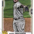 Manny Machado 2021 Bowman #52 San Diego Padres Baseball Card