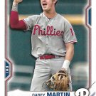 Casey Martin 2021 Bowman Prospects #BP-92 Philadelphia Phillies Baseball Card