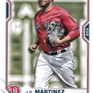 J.D. Martinez 2021 Bowman #60 Boston Red Sox Baseball Card
