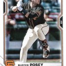 Buster Posey 2021 Bowman #6 San Francisco Giants Baseball Card Buster Posey 2021 Bowman #6 San Francisco Giants Baseball Card