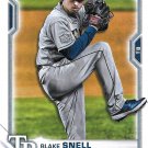 Blake Snell 2021 Bowman #82 Tampa Bay Rays Baseball Card Blake Snell 2021 Bowman #82 Tampa Bay Rays Baseball Card