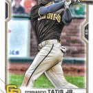 Fernando Tatis Jr 2021 Bowman #87 San Diego Padres Baseball Card Fernando Tatis Jr 2021 Bowman #87 San Diego Padres Baseball Card
