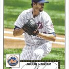 Jacob deGrom 2021 Topps 1952 Redux #T52-15 New York Mets Baseball Card Jacob deGrom 2021 Topps 1952 Redux #T52-15 New York Mets Baseball Card