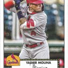Yadier Molina 2021 Topps 1952 Redux #T52-30 St. Louis Cardinals Baseball Card Yadier Molina 2021 Topps 1952 Redux #T52-30 St. Louis Cardinals Baseball Card