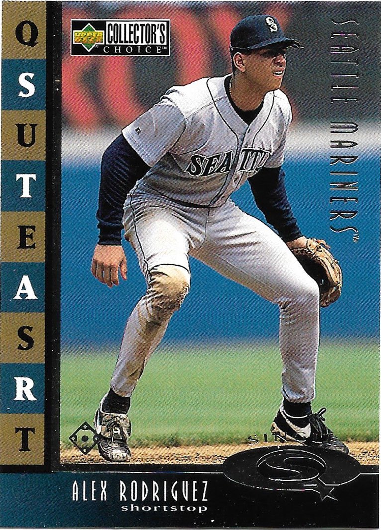 Alex Rodriguez 1998 Upper Deck Collector's Choice Starquest #SQ7 Seattle Mariners  Baseball Card