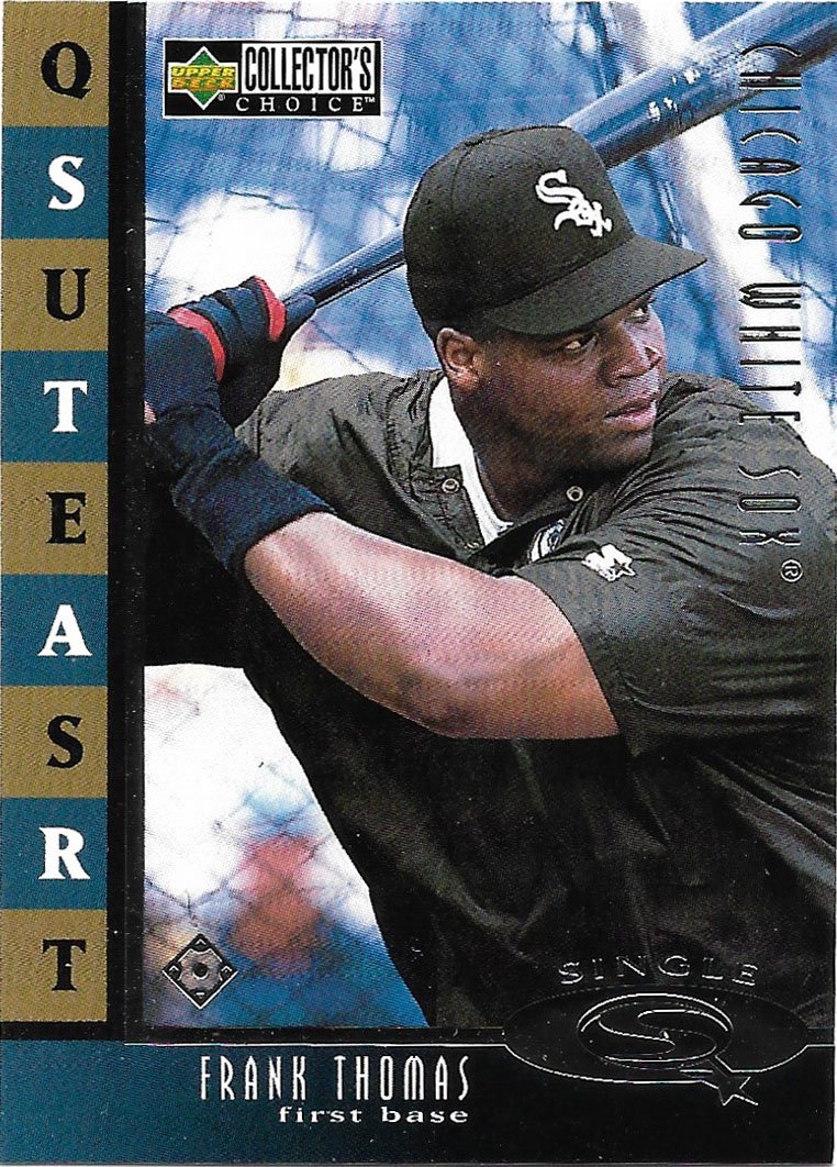 Frank Thomas 1998 Upper Deck Collector's Choice Starquest #SQ5 Chicago White Sox Baseball Card
