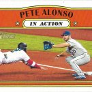 Pete Alonso 2021 Topps Heritage #32 New York Mets Baseball Card Pete Alonso 2021 Topps Heritage #32 New York Mets Baseball Card