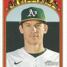 Chris Bassitt 2021 Topps Heritage #214 Oakland Athletics Baseball Card