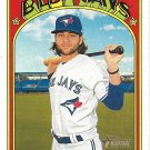 Bo Bichette 2021 Topps Heritage #293 Toronto Blue Jays Baseball Card