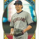 Shane Bieber 2021 Topps Heritage New Age Performer #NAP-3 Cleveland Indians Baseball Card