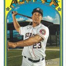 Michael Brantley 2021 Topps Heritage #54 Houston Astros Baseball Card