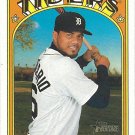 Jeimer Candelario 2021 Topps Heritage #389 Detroit Tigers Baseball Card