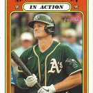 Matt Chapman 2021 Topps Heritage #124 Oakland Athletics Baseball Card