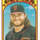 Brandon Crawford 2021 Topps Heritage #372 San Francisco Giants Baseball Card Brandon Crawford 2021 Topps Heritage #372 San Francisco Giants Baseball Card