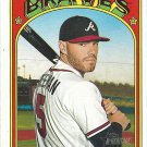 Freddie Freeman 2021 Topps Heritage #39 Atlanta Braves Baseball Card Freddie Freeman 2021 Topps Heritage #39 Atlanta Braves Baseball Card