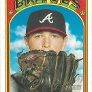Max Fried 2021 Topps Heritage #262 Atlanta Braves Baseball Card