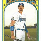 Ronald Guzman 2021 Topps Heritage #73 Texas Rangers Baseball Card Ronald Guzman 2021 Topps Heritage #73 Texas Rangers Baseball Card