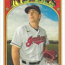 James Karinchak 2021 Topps Heritage #228 Cleveland Indians Baseball Card James Karinchak 2021 Topps Heritage #228 Cleveland Indians Baseball Card