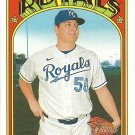 Brad Keller 2021 Topps Heritage #207 Kansas City Royals Baseball Card