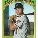 Carson Kelly 2021 Topps Heritage #68 Arizona Diamondbacks Baseball Card